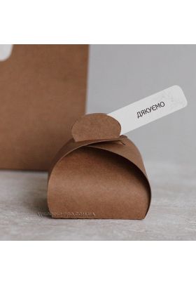 Коробочка "Рустик" крафт Коробочка "Рустик" крафт