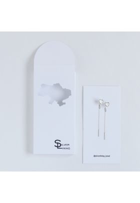 Коробочка-конверт для ювелірних виробів "Ukraine" Коробочка-конверт для ювелірних виробів "Ukraine"