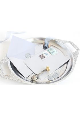 Гарні конверти з паперу срібло крафт Гарні конверти з паперу срібло крафт