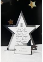 План розсадки гостей "Геометрія" срібло