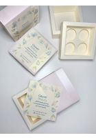 Рожева коробочка для подарункового сертифіката - б'юті подарунок жінці «Lite Перл»